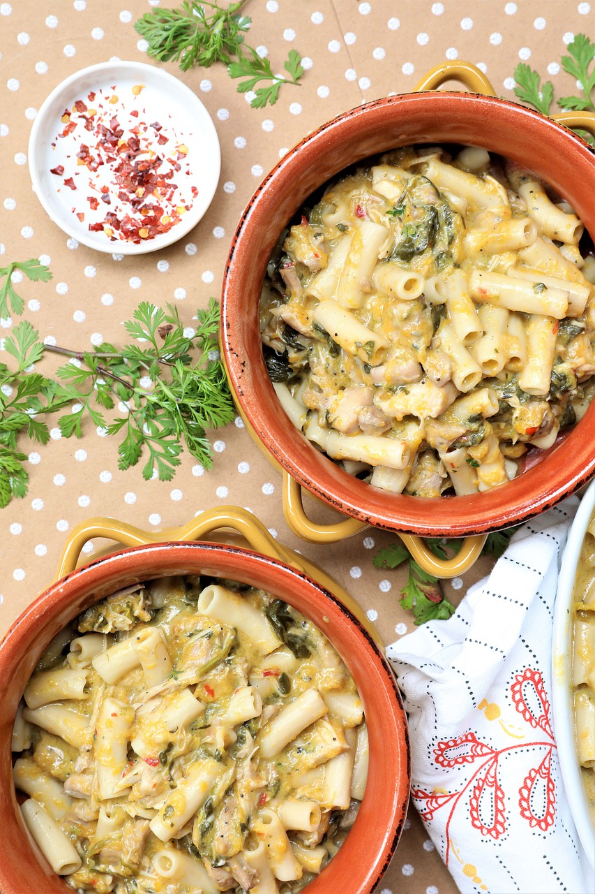 Chef Annalyn Frame Butternut Spinach Pasta Dinner - greenschemetv / Pixabay